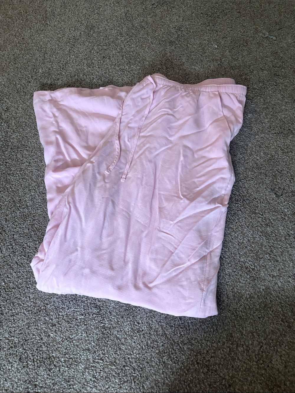 Hollister Light Pink Drawstring Lounge Pants